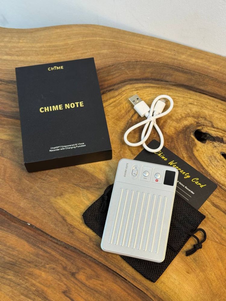 CHIME NOTE Pro Диктофон зі AI та короткими записами чата GPT