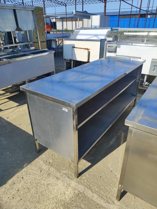 Мойки из нержавейки. Столы, стеллажи,  шпильки, зонты