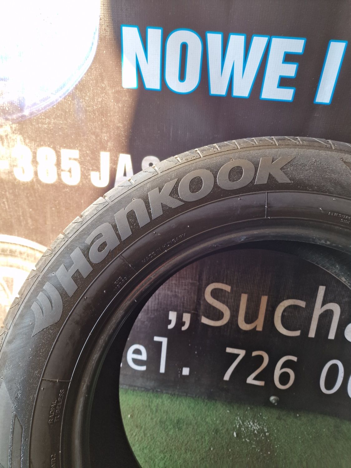 225/60/17 Opony letnie Hankook piękna Komplet