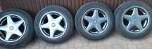 felgi aluminowe z oponami R15  4x100