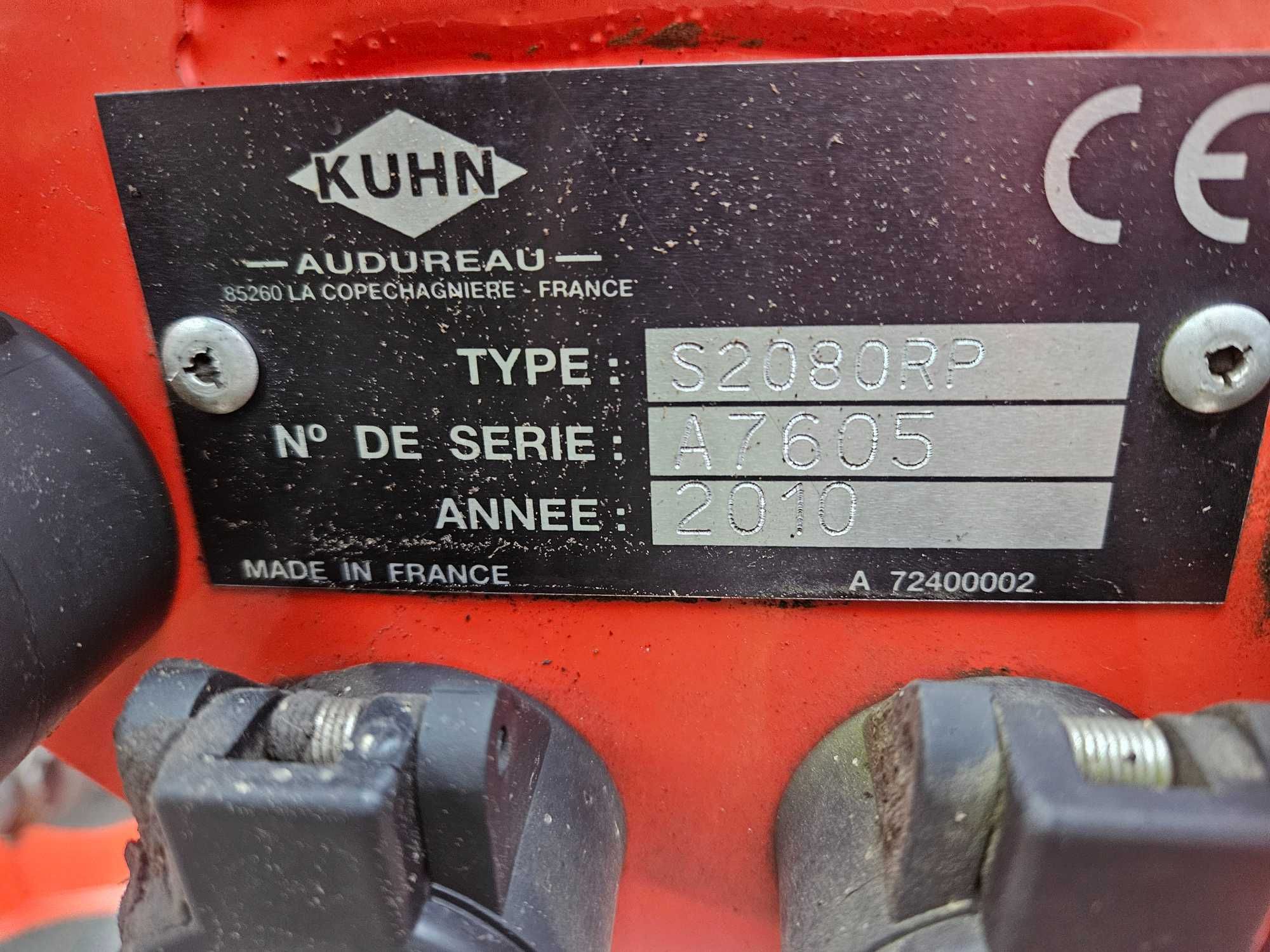 Kosiarka bijakowa Kuhn S 2080 RP kosiarka do poboczy / Mulczer