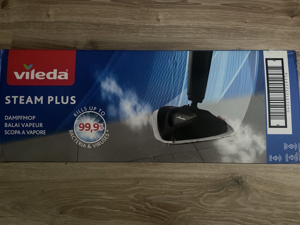 Mop parowy VILEDA Steam Plus jak nowy