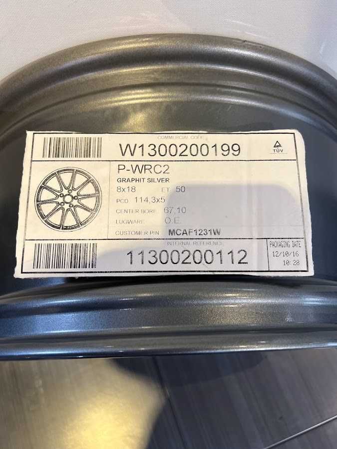 JANTES OZ PRODRIVE 5X114,3 WRC