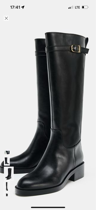 Чоботи zara сапоги зара 40