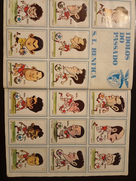 Caderneta Completa Idolos de Portugal