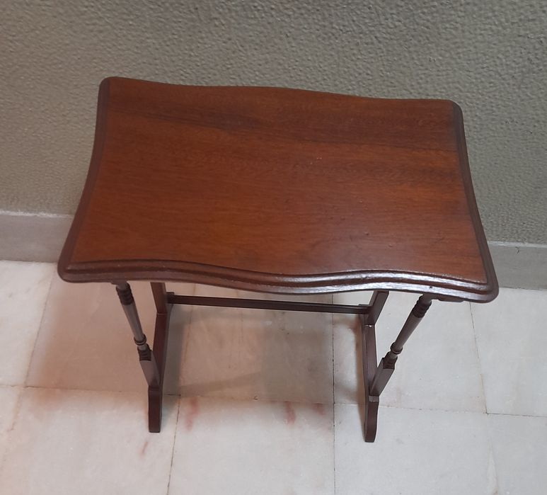 Mesa vintage decoração