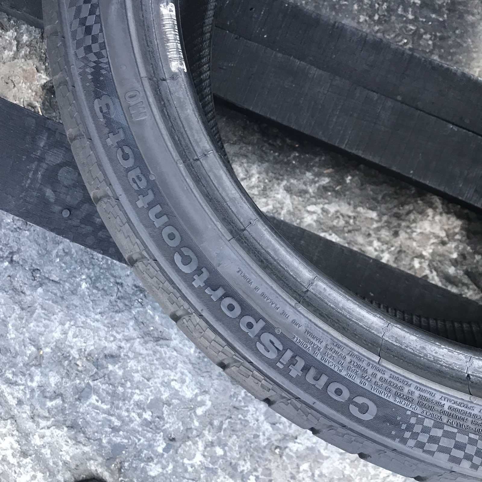 Шини Continental Sport 3 225/40R18 Пара Літні Б/у Оригінал