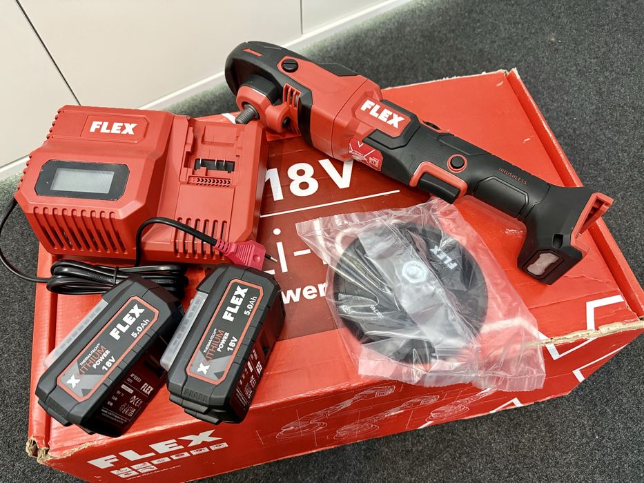 FLEX PE 150 18-EC SET – akumulatorowa polerka (NOWA)