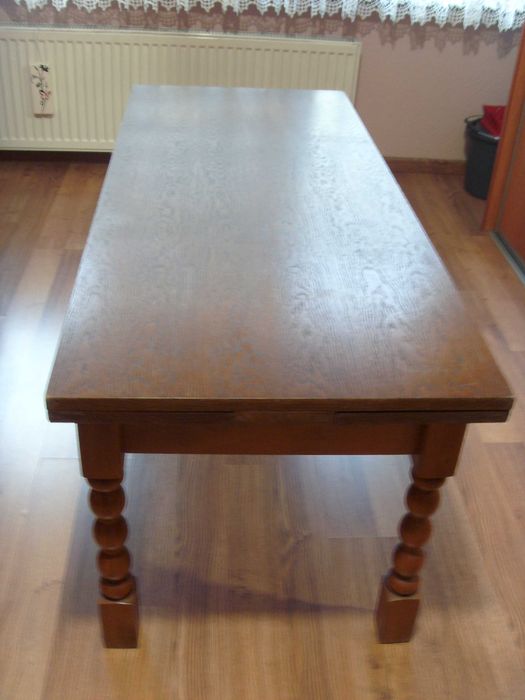 Stół / ława rozkładana, podnoszona PRL