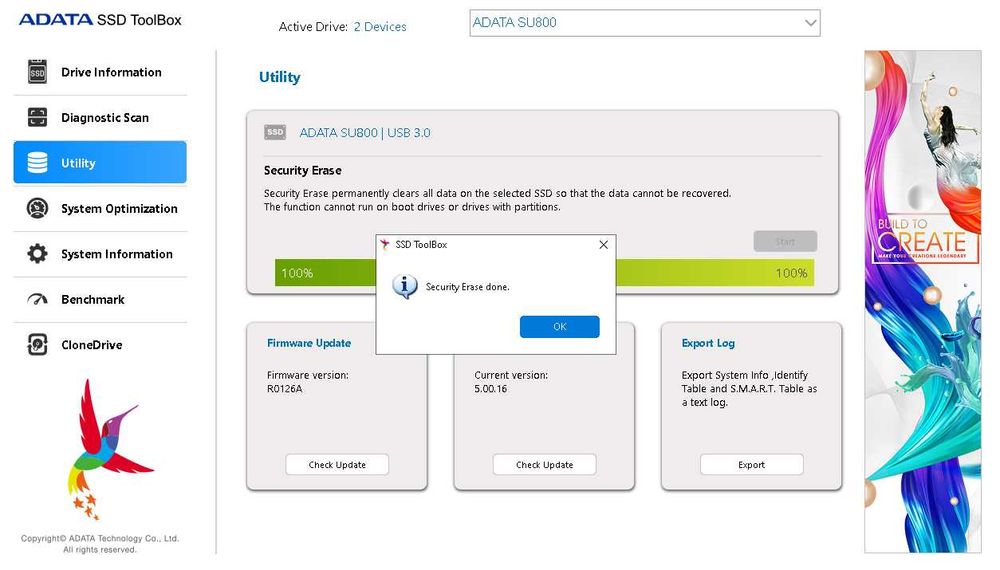 Dysk SSD Samsung ADATA 256GB & Patriot 2000GB 2TB