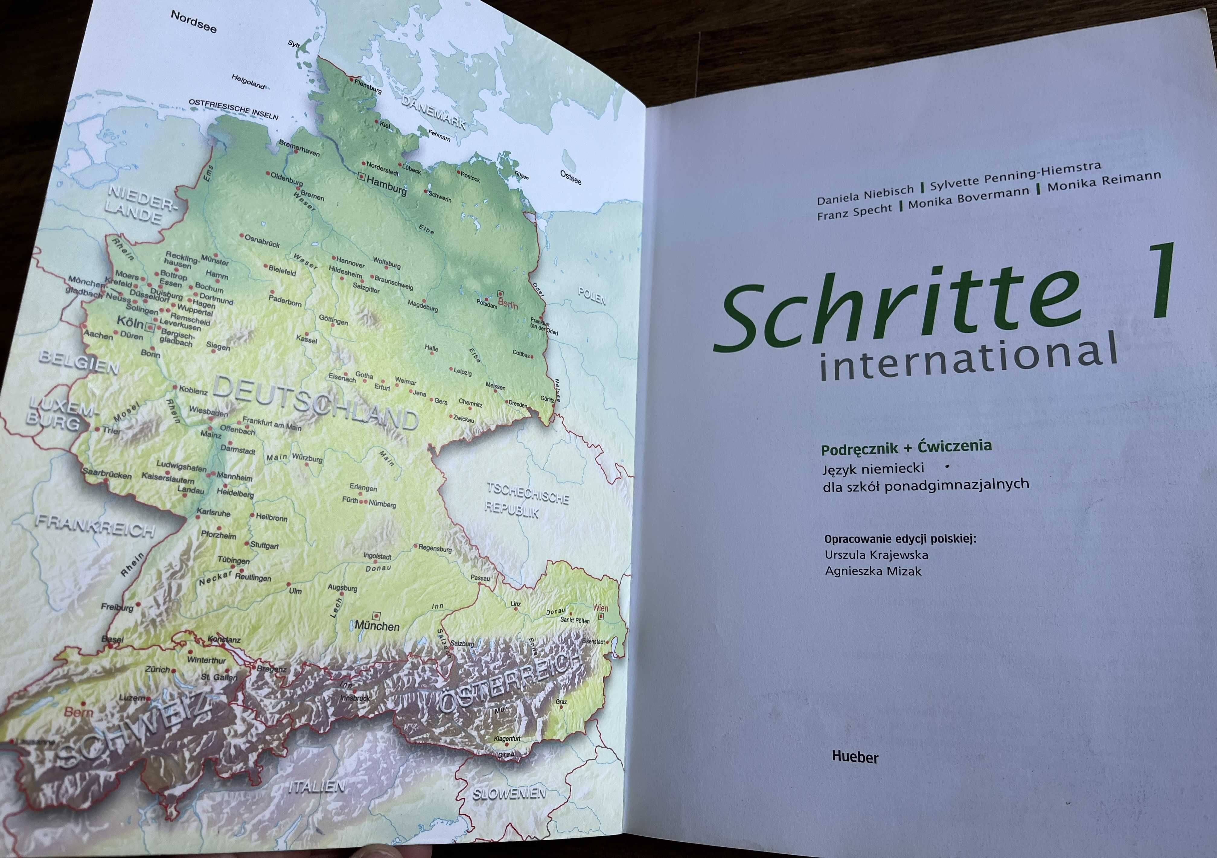 Książki do nauki języka niemieckiego Schritte International