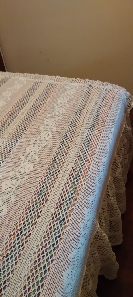 Colcha de cama em croché
