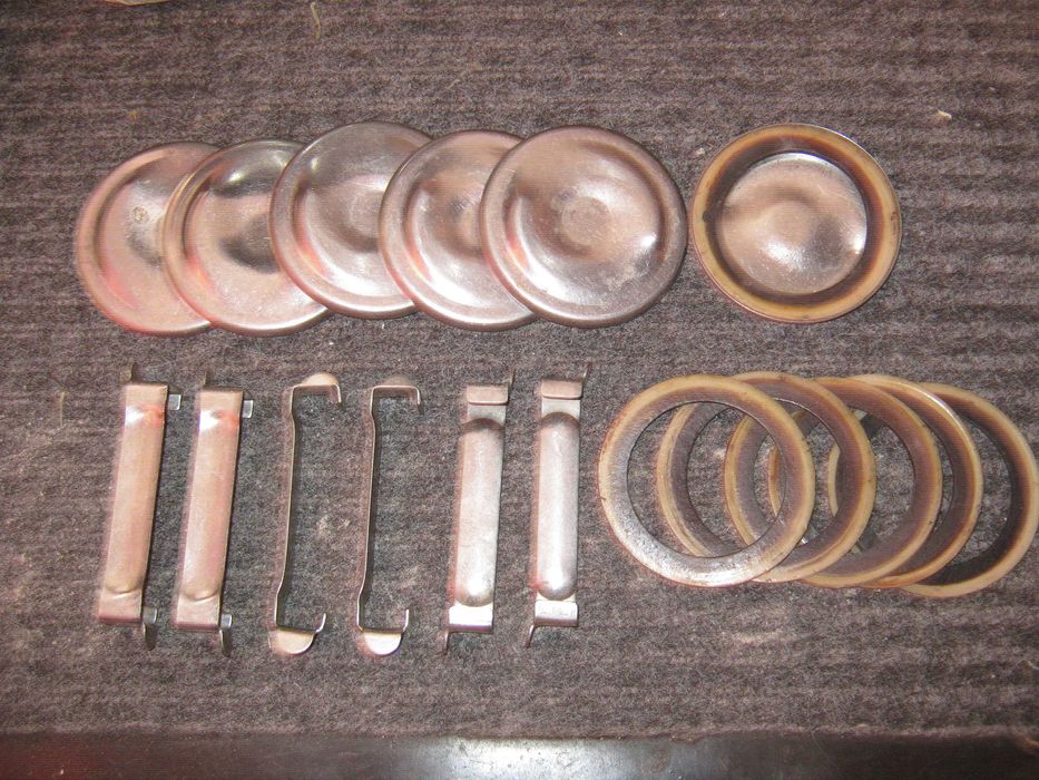 Крышки нержавейка Нержавеющие крышечки 60 гр комплект