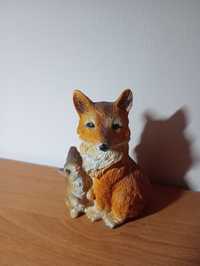 Figurka lis wiewiórka 10 cm