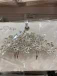 Hair stylish accessorie silver colour