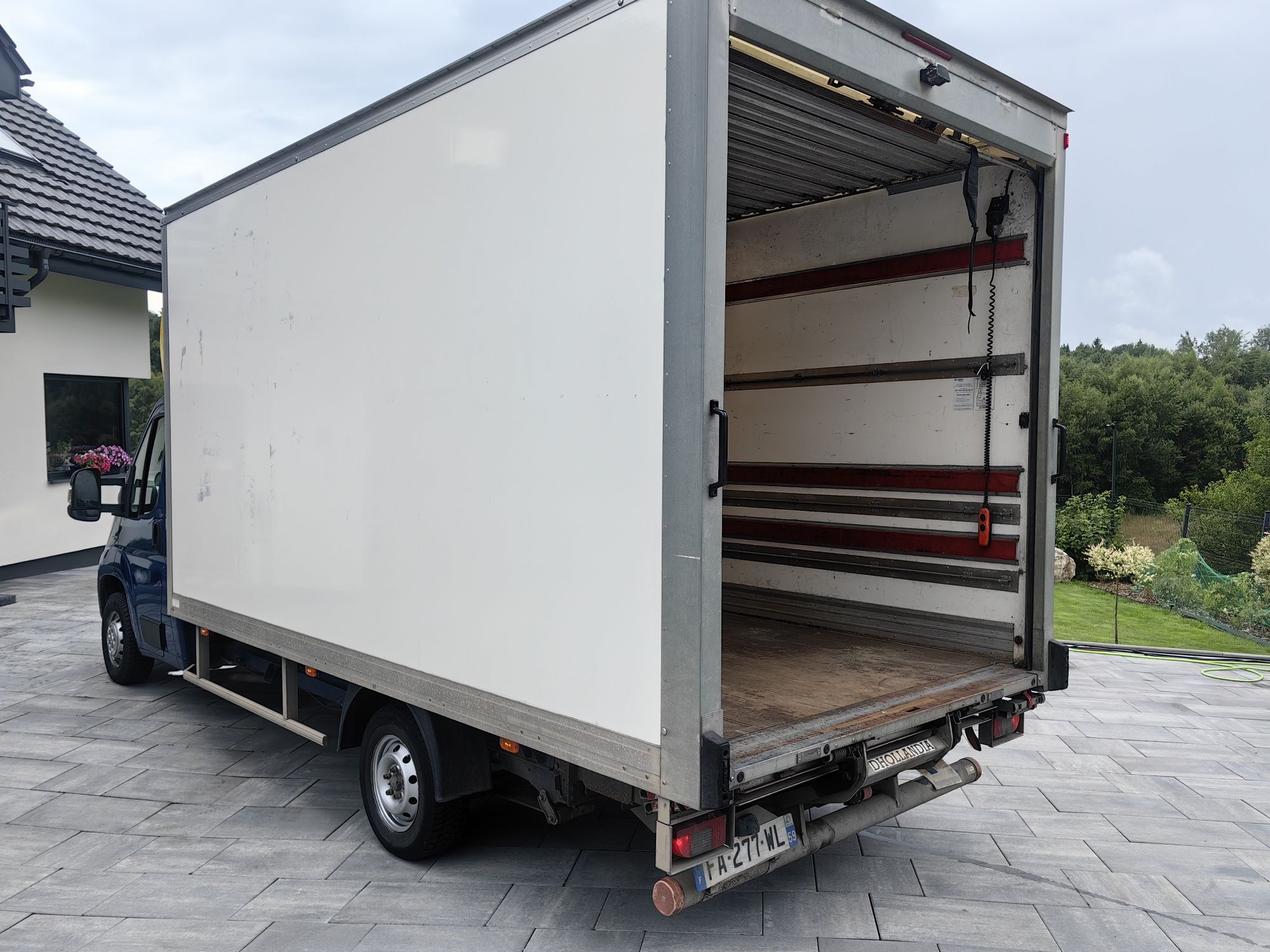 Fiat Ducato L4 2018r 2.3  130 koni bez ad Blue Kontener z windą ram
