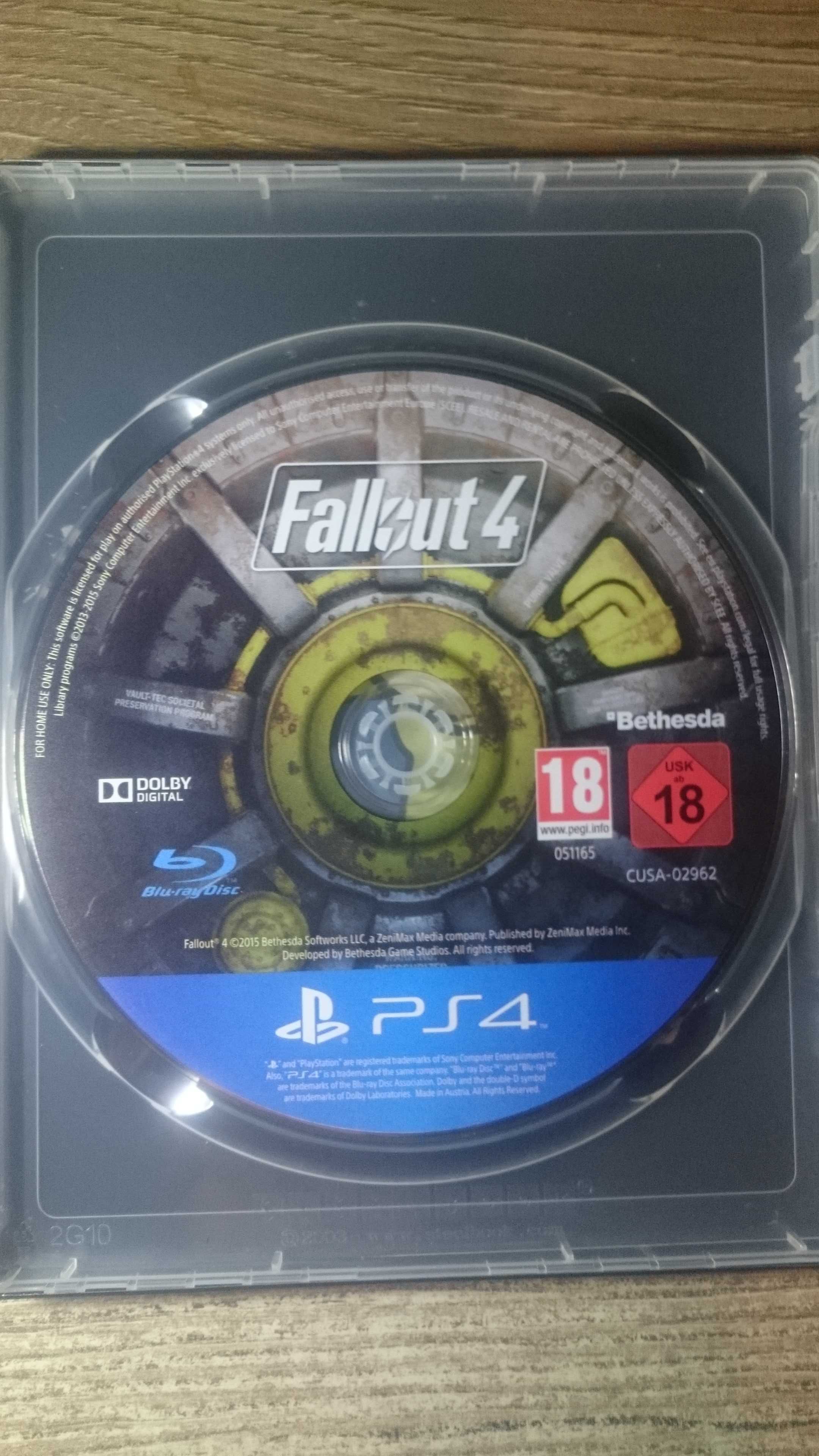 Gra Fallout 4  +STEELBOOK ps4 playstation 4 last of days gone resident