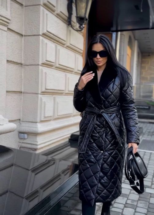 Пальто тепле стьобане