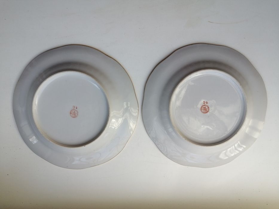 Тарелки свадебные для молодожёнов 2 шт, ПФЗ