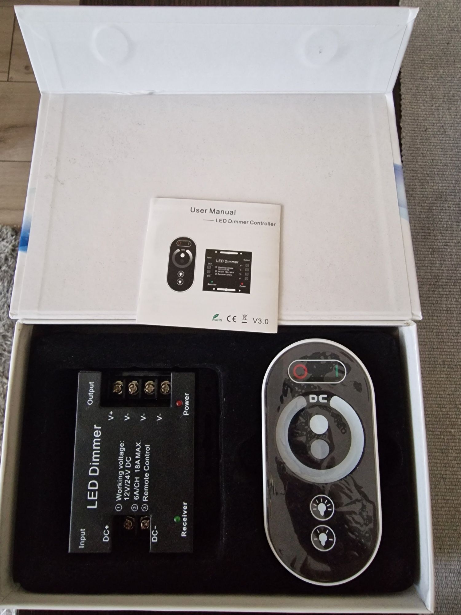Ściemniacz led dimmer pilot nowy