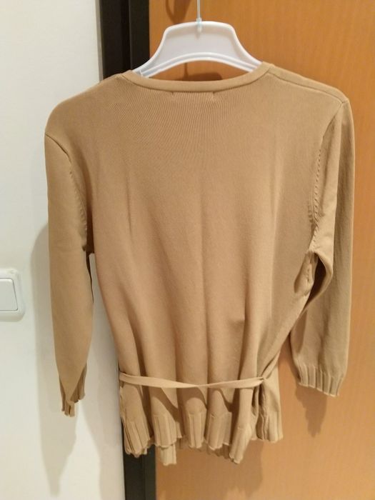 Casaco meia estação creme