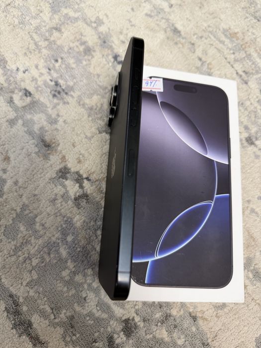 iPhone 16 Pro Max 256GB (Black Titanium)