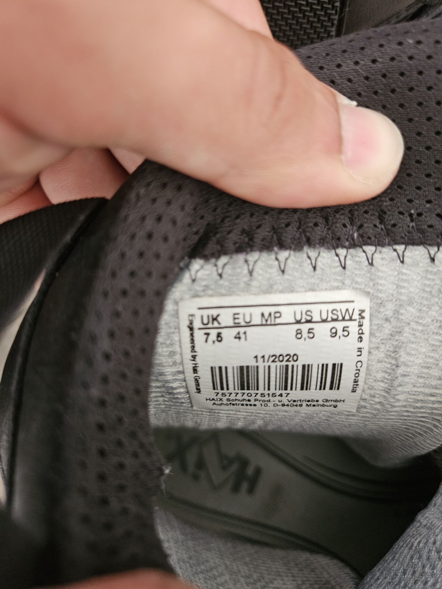 Botas Haix Black Eagle 2.1 Gore-Tex 41