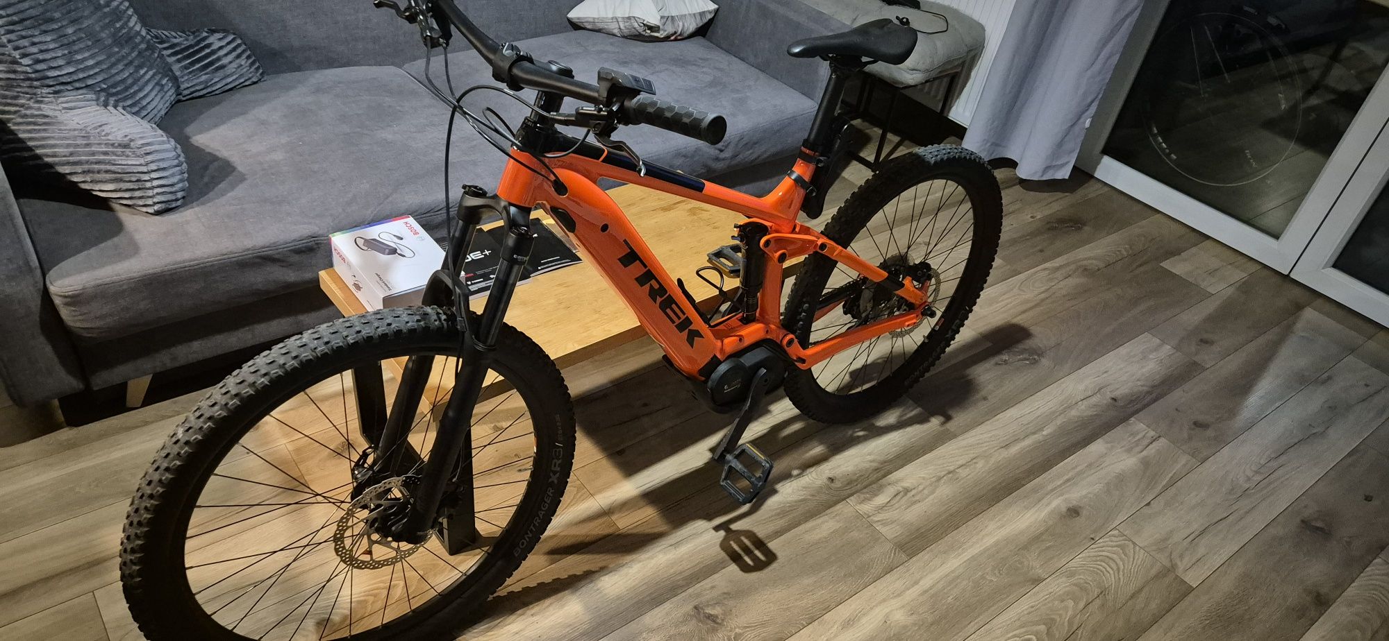 Rower elektryczny mtb TREK Powerfly 5 FS full niski przebieg dokumenty