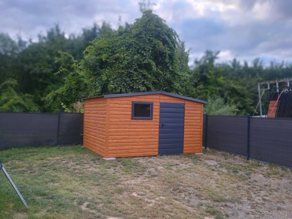 Domek narzędziowy, domek ogrodowy schowek na narzędzia garaż blaszany