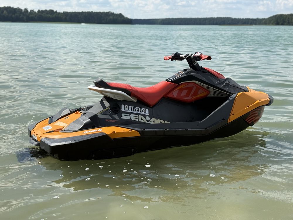 WYNAJEM Skuter wodny SeaDoo spark trixx Augustów wynajmij skuter