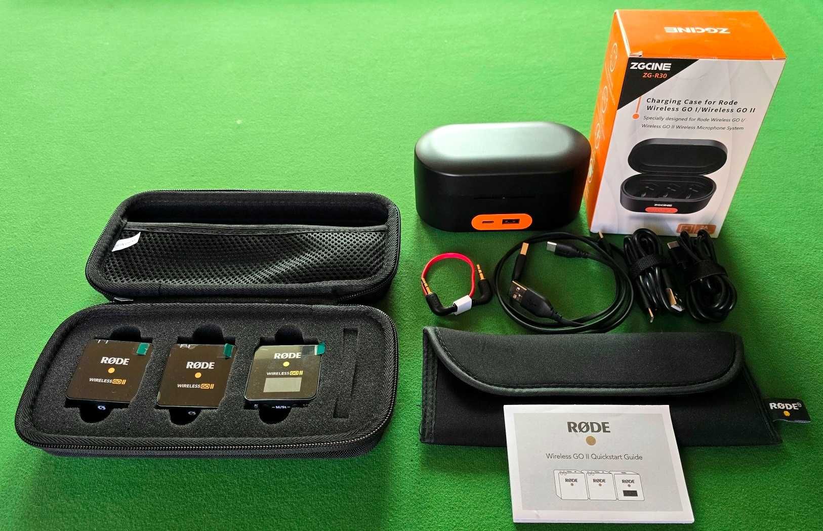 Zestaw mikrofonów Rode Wireless Go II + akcesoria