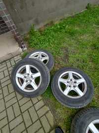 Alufelgi 5x112 r15 2 kpl opon VW skoda audi