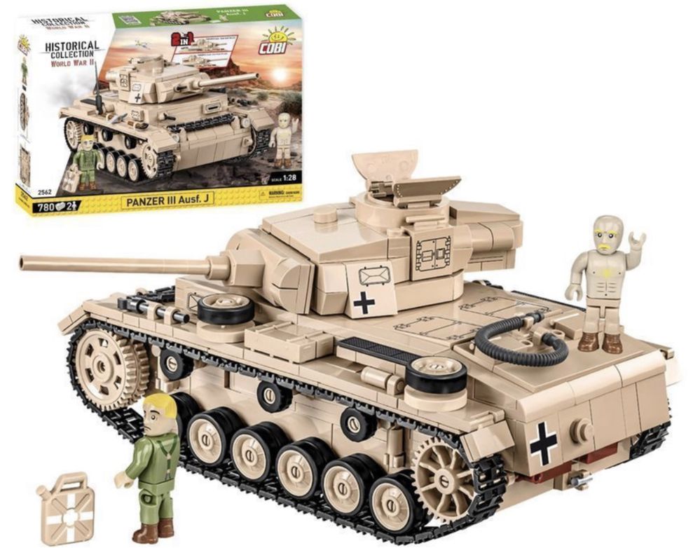 Klocki Cobi 2562 czołg Panzer III Ausf. J