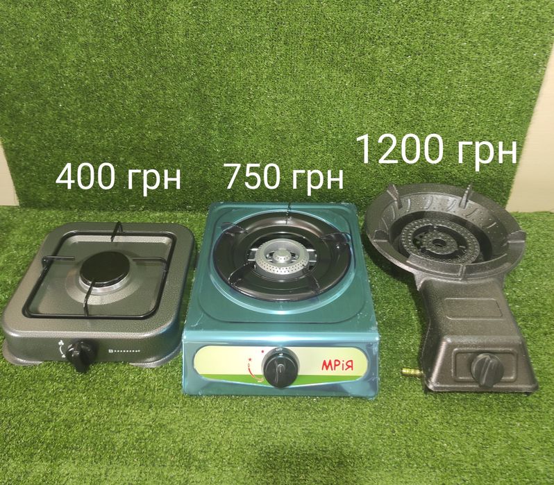 Газовая настольная плитка 1 - о камфорная нержавейка