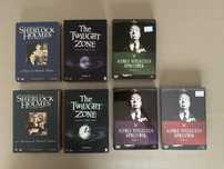 Hitchcock apresenta, twilight zone, sherlock