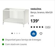 Berço IKEA em óptimo estado