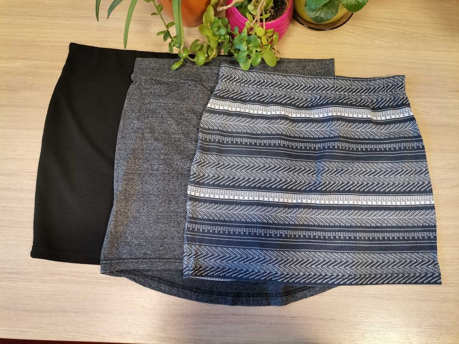 Zestaw 3 spódnic mini