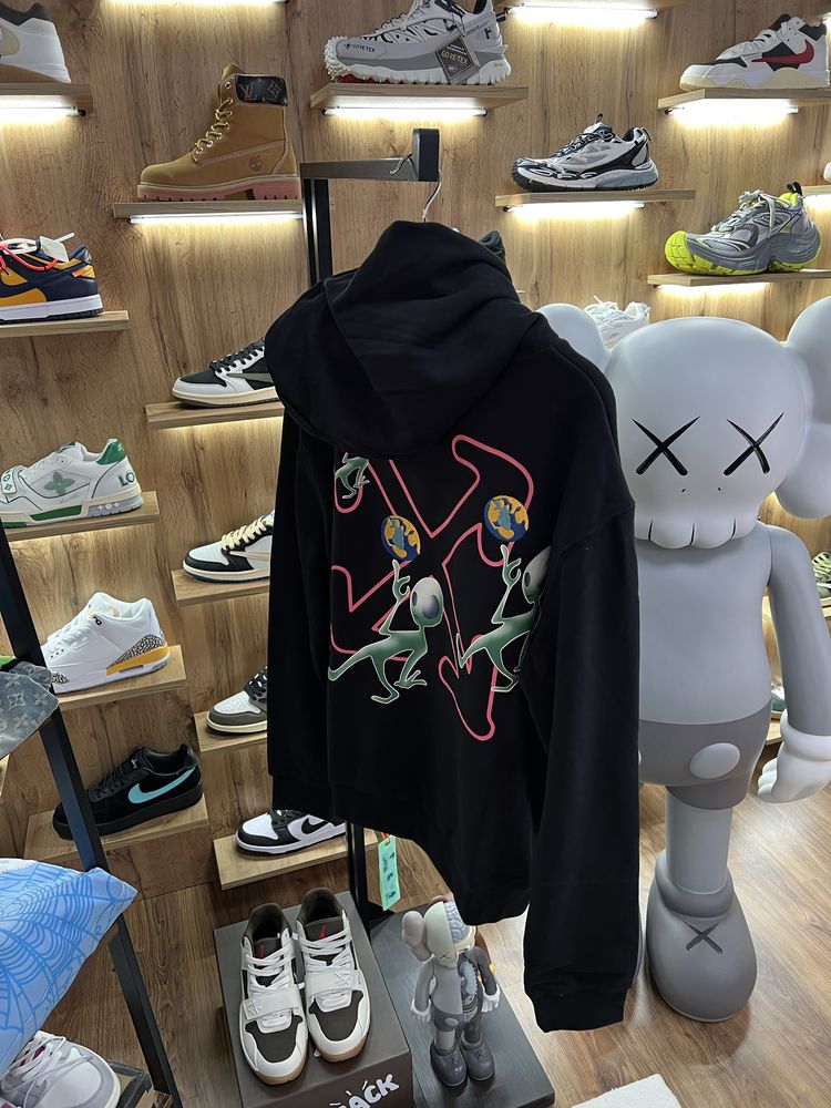 Худі Off-White Alien Arrow Skate Black