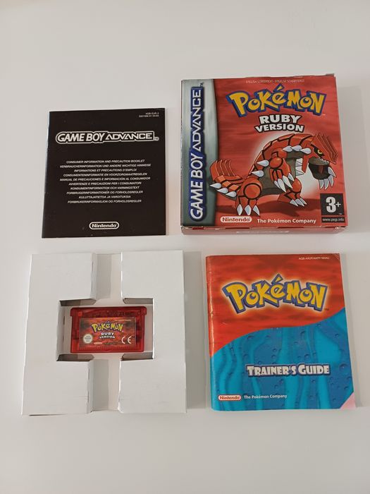 Pokemon Ruby Nintendo Gameboy Advance oryginalna angielska