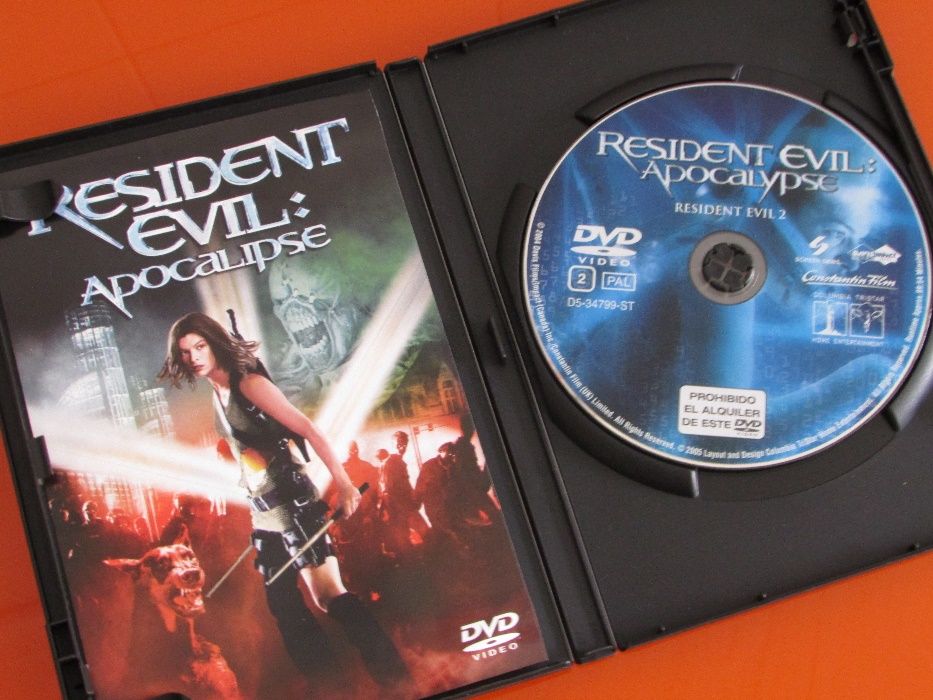 Resident Evil 1ª Trilogia (3 Dvds)
