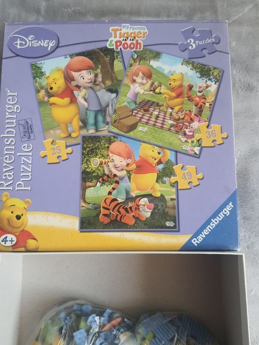 Puzzle Disney Tygrys i Przyjaciele (25,36,49)