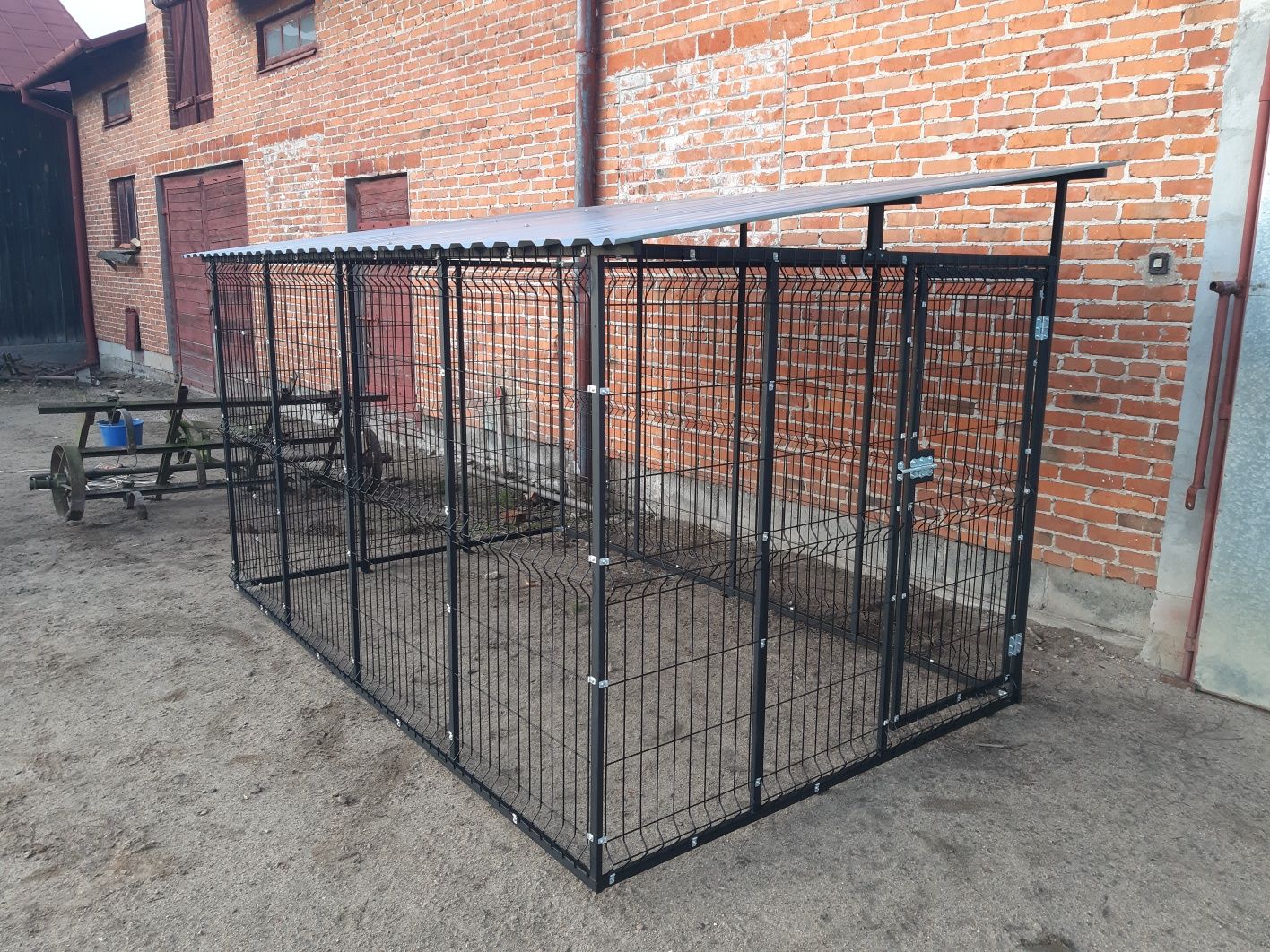 Kojec dla Psa 3x2m Panel 3D Nowy Model Wzmocniona Rama