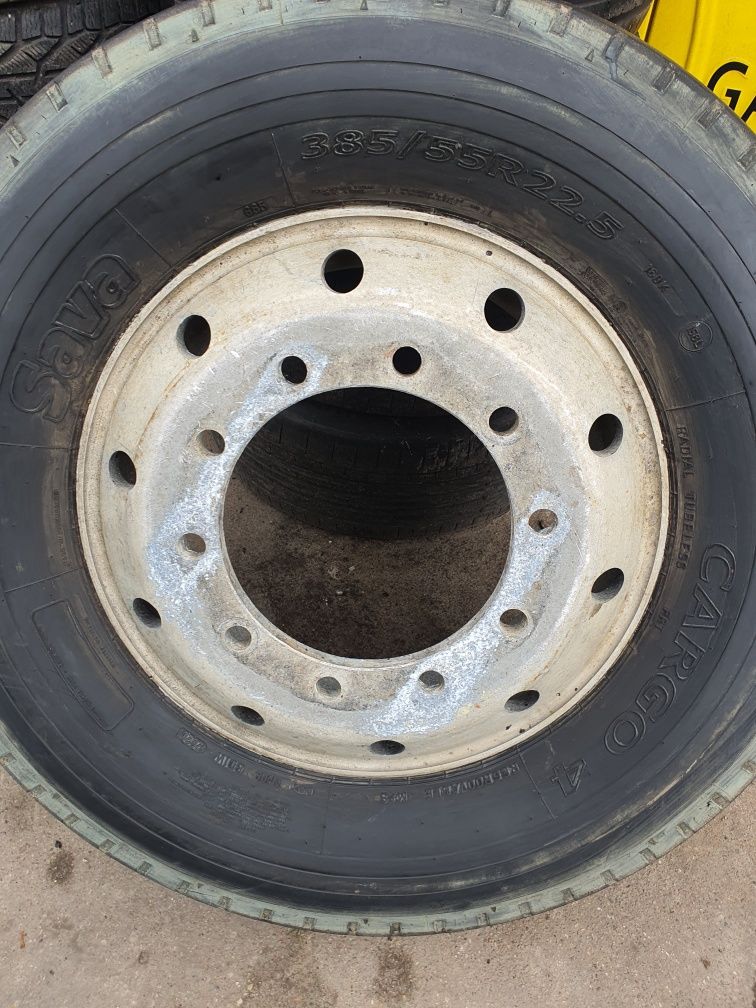 385/55R22.5 Sava Cargo 5 Koło Aluminiowe