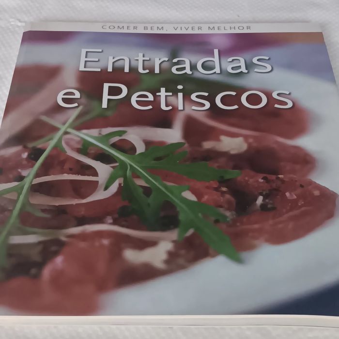 Livro de entradas e petiscos
