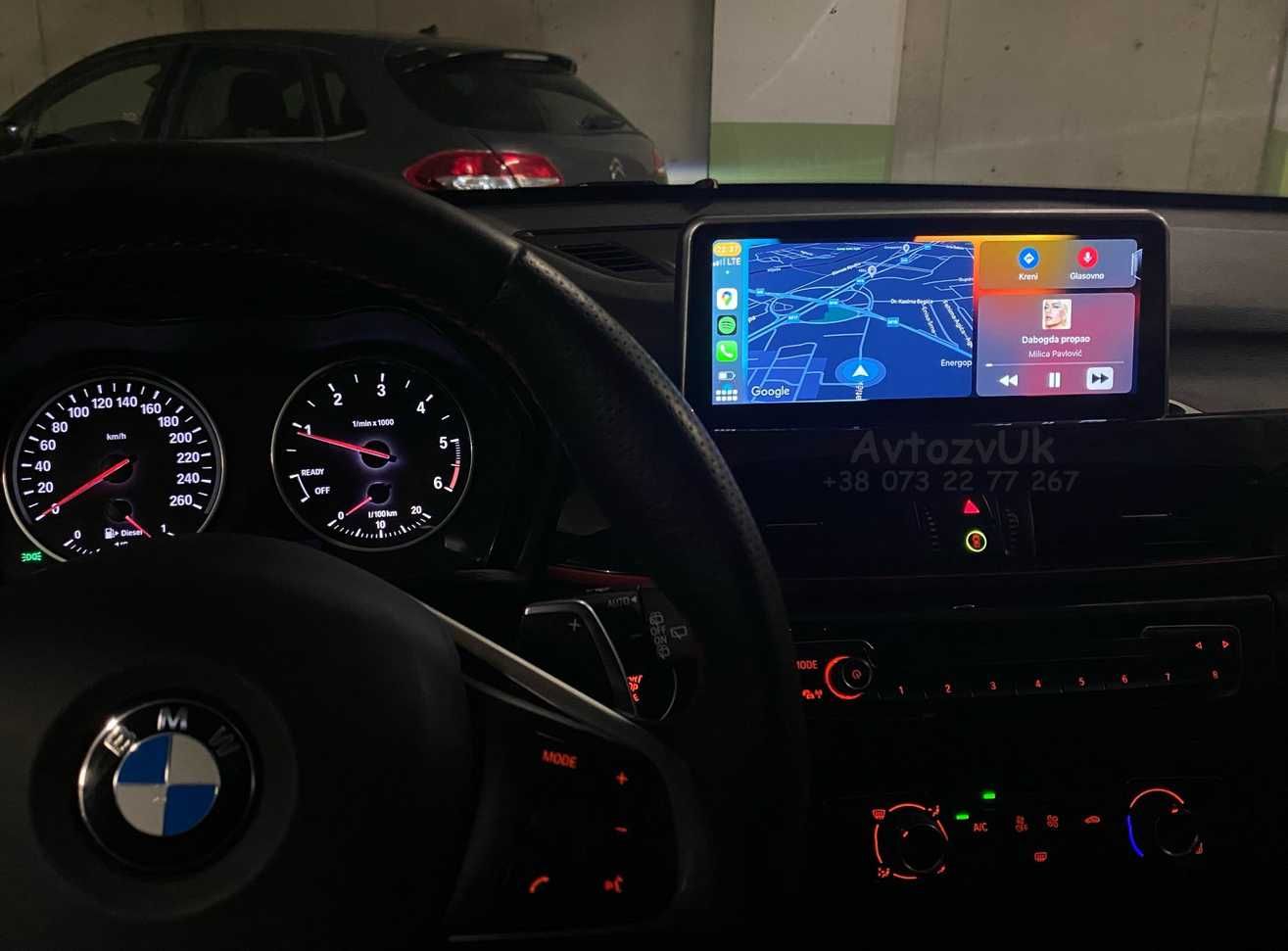 Дисплей BMW X1 F49 F48 F47 F39 Ф48 NBT EVO CarPlay магнитола Android