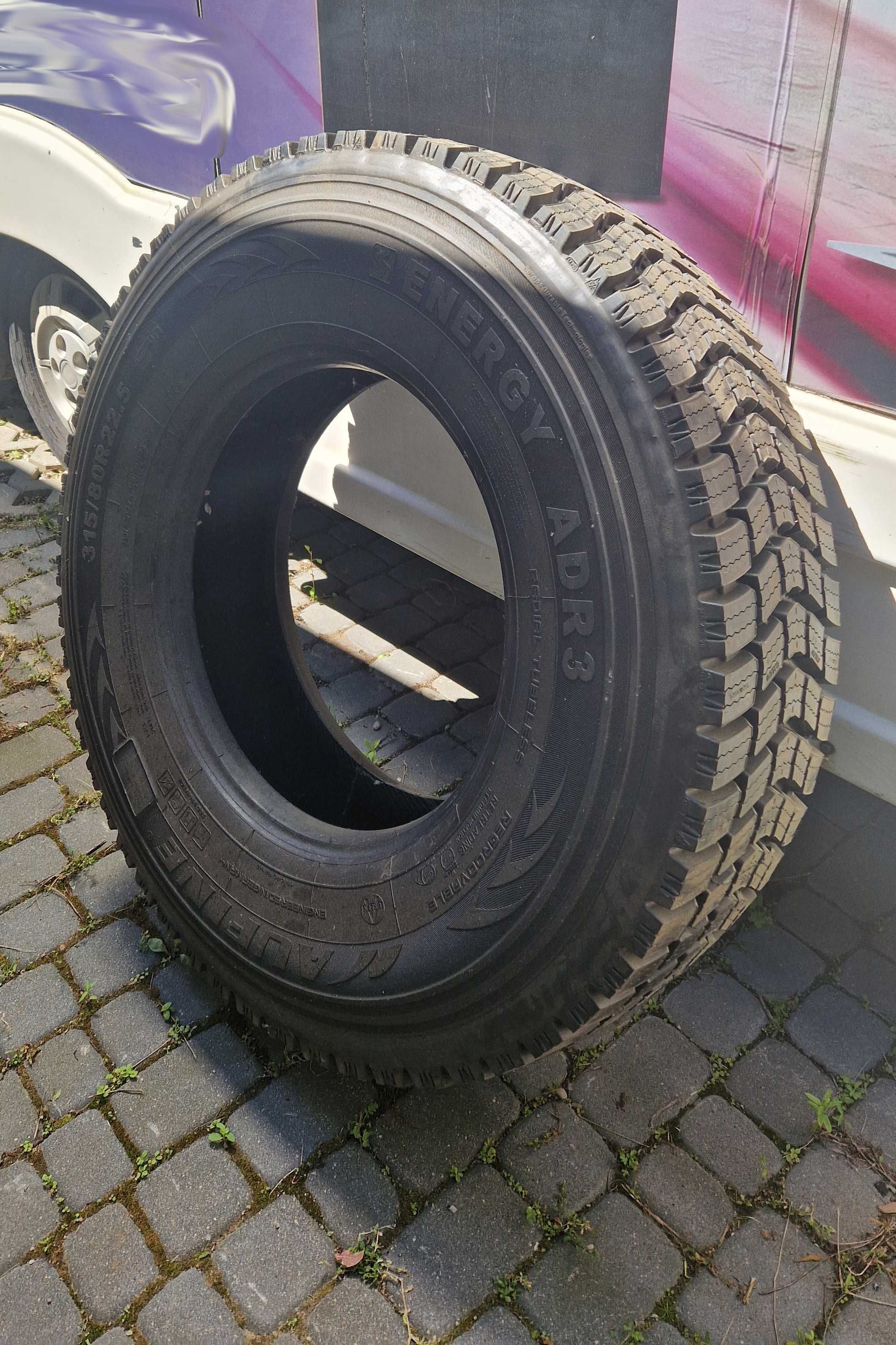Opony ciężarowe 315/80R 70R 22.5 pojedyncze sztuki