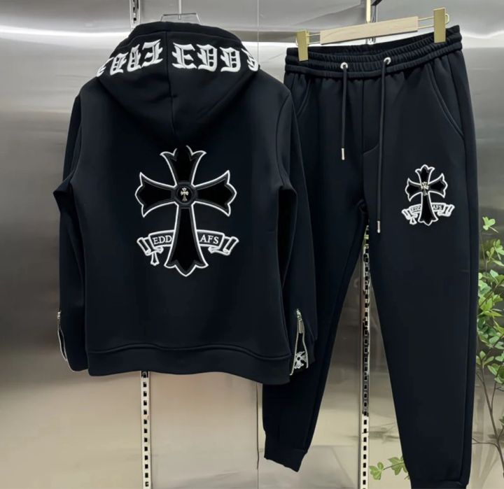 Костюм Хром хартс черный