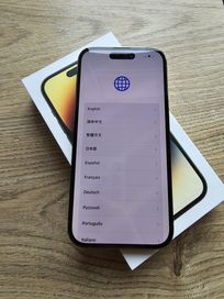 Iphone 14 pro zloty super stan na gwarancji do sierpnia