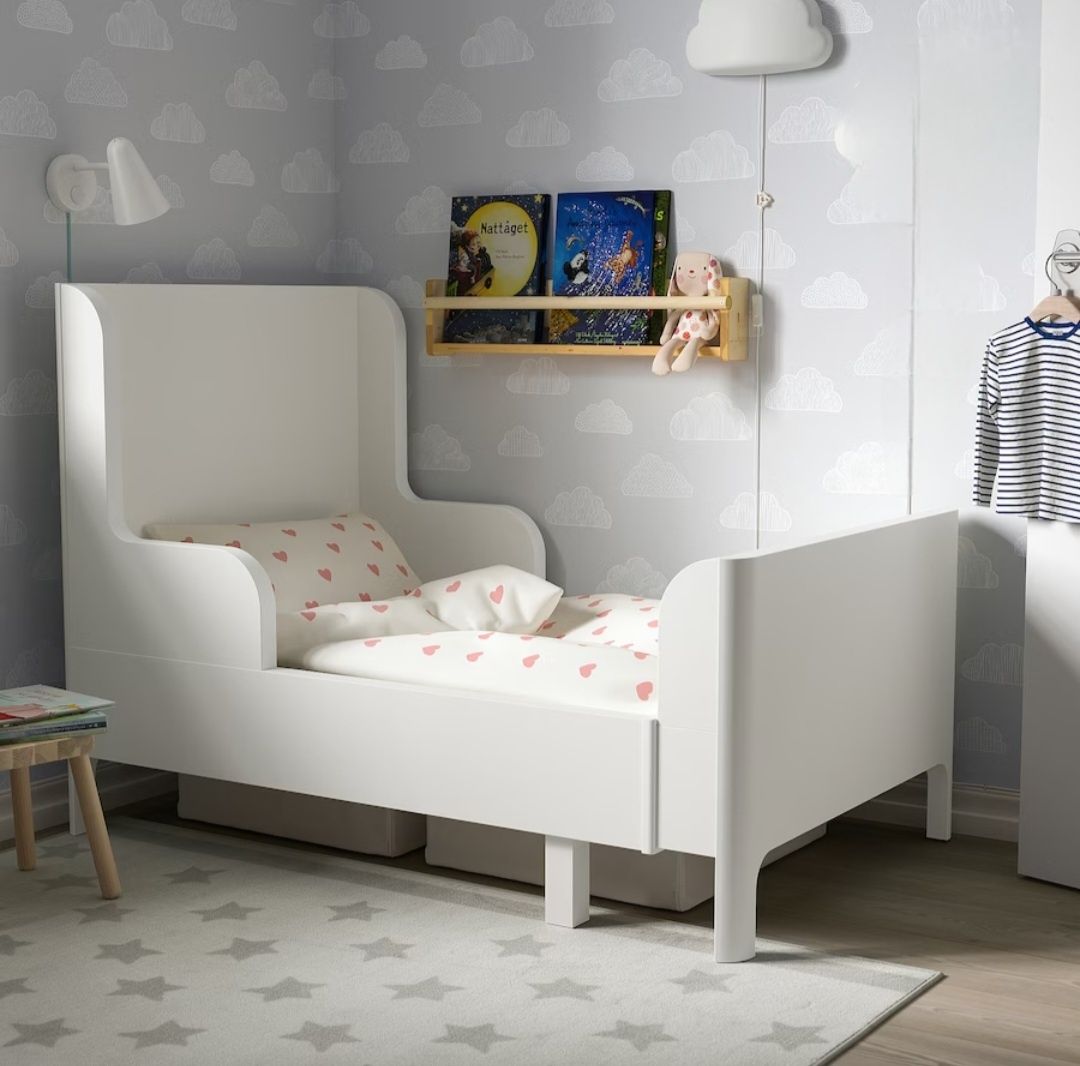 Łóżko dziecięce IKEA Busunge z materacem