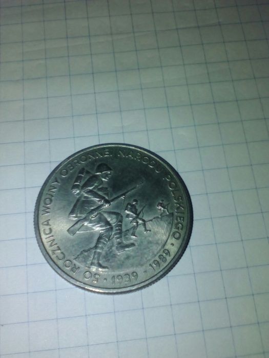 Moneta 500 zł. z 1989 roku